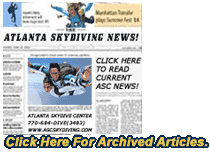 Click here for archived Atlanta skydiving articles
